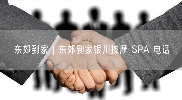 东郊到家｜东郊到家银川按摩 SPA 电话