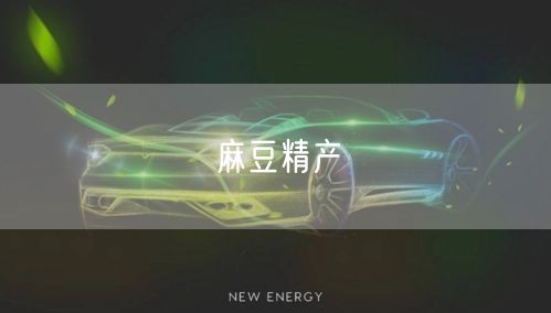 麻豆精产
