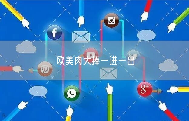 欧美肉大捧一进一出