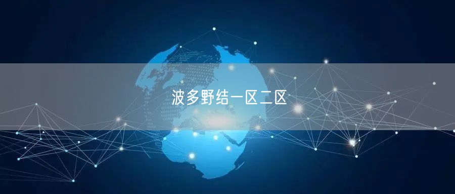波多野结一区二区